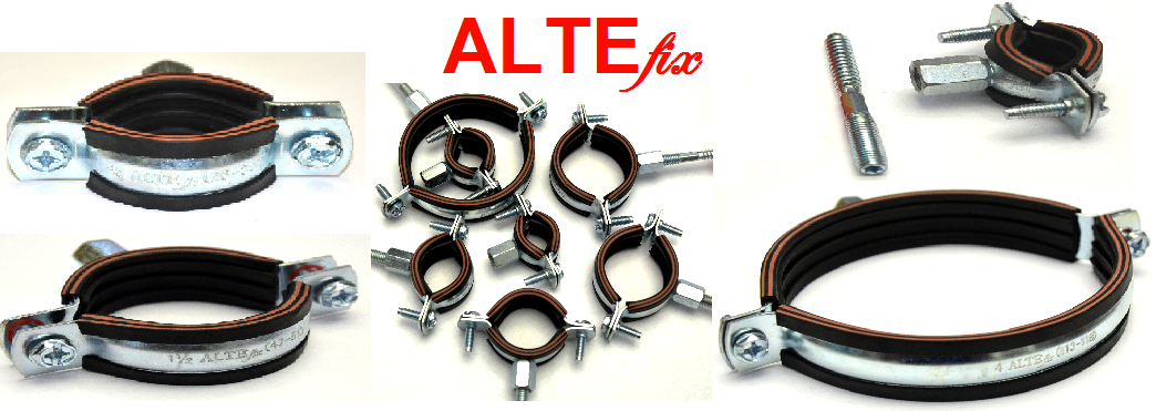 ALTE ALTEfix универсальные стальные хомуты м8/м10